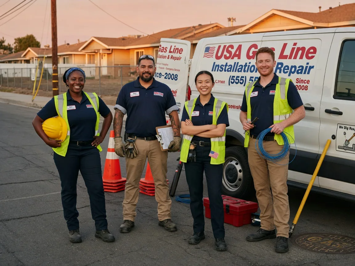 Gas Line Installation company in Caballo, NM